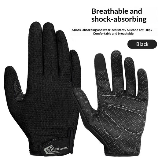Guantes Ciclismo Verano Táctiles Dedo Completo para Moto y Bicicleta - Image 5