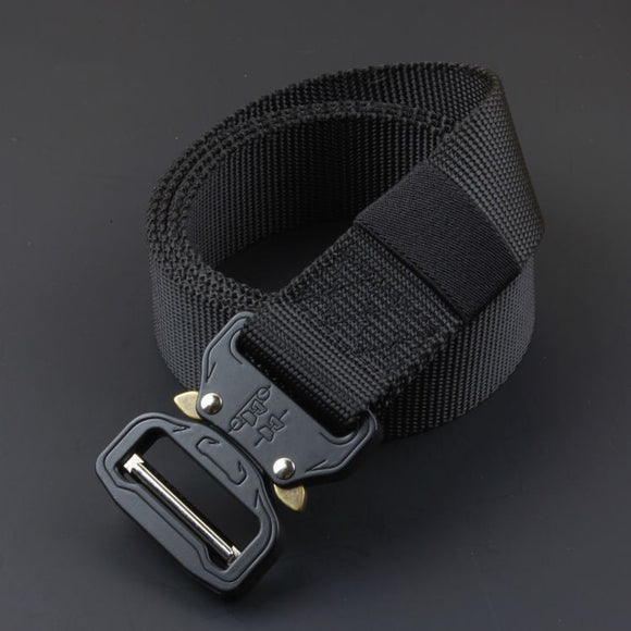 Cinturón Táctico Cobra Nylon con Hebilla Rápida de Aleación