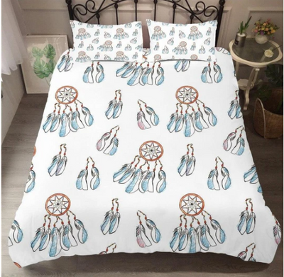 Juego de Cama Atrapasueños 3D Estilo Europeo Americano - Tres Piezas - Image 6