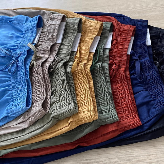 Pantalones Cortos Casuales de Algodón Puro con Cintura Elástica para Hombre - Image 20