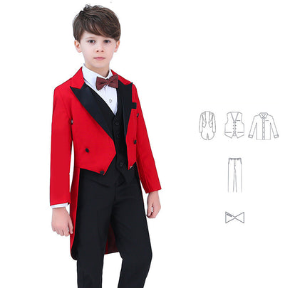 Traje de Esmoquin Infantil Premium para Presentaciones y Eventos Formales - Image 8