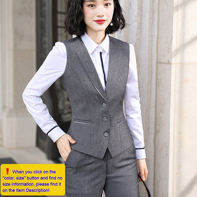 Chaleco Profesional para Mujer Otoño - Traje Ejecutivo Moderno - Image 3