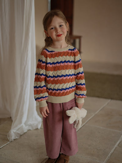 Suéter Rayado de Algodón para Niños Gas - Image 10