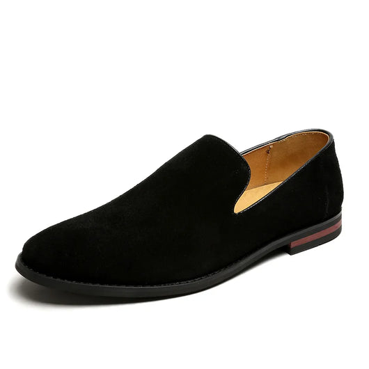 Zapatos de Ante para Hombre Punta Aguda Estilo Británico Versátil - Image 10
