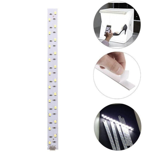 Barra LED Plegable Portátil 20cm - Softbox Miniatura para Estudio - Image 5