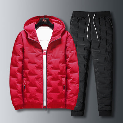 Chaqueta de Plumas para Hombre - Elegancia de Otoño e Invierno - Image 3