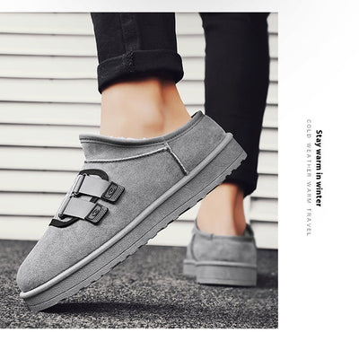Pantuflas de Invierno para Hombre con Forro Polar Acolchado - Image 16