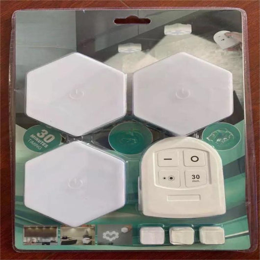 Lámpara Hexagonal Quantum con Panal de Luz LED - Image 7