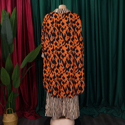 Conjunto Africano de Dos Piezas: Camisa Estampada y Pantalón Ancho - Image 13