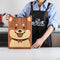 Tabla de Corte Ébano con Diseño Shiba Inu