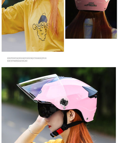 Casco Inteligente Eléctrico Unisex con Batería - Protección Todo Clima - Image 26