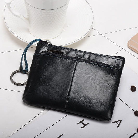 Billetera Retro de Cuero Genuino con Compartimento para Monedas - Image 15