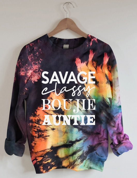 Suéter Unisex Cuello Redondo con Estampado Tie-Dye 3D - Image 15