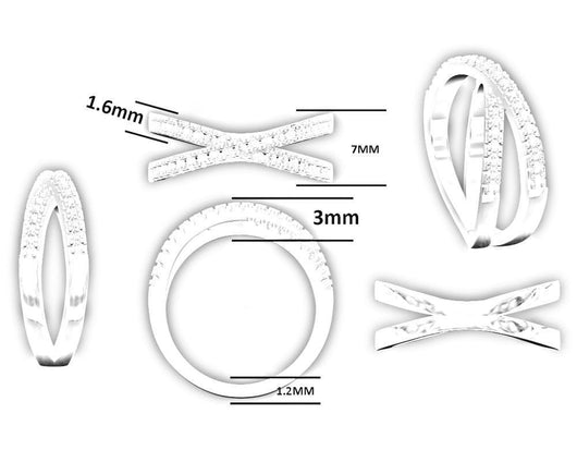 Anillo de Plata Esterlina 925 para Mujer - Lujo Asequible con Diseño Europeo - Image 8