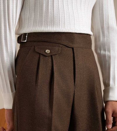 Pantalón de Vestir Clásico con Doble Pliegue - Corte Recto y Cómodo - Image 11