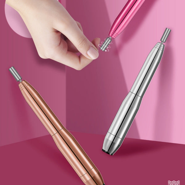Dispositivo Eléctrico de Perforación y Decoración de Uñas en Aleación de Aluminio