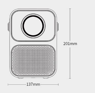 Proyector Inteligente T6 Max 1080P - Image 11