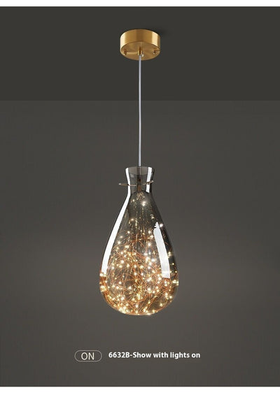 Lámpara Colgante de Cristal Minimalista Moderna - Image 19