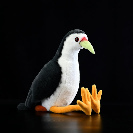 Peluche Riel Vientre Blanco - Muñeco Coleccionable de Ave Exótica