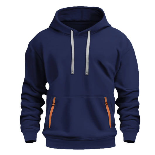 Sudadera con Capucha Forrada en Fleece para Hombre - Otoño Invierno - Image 3