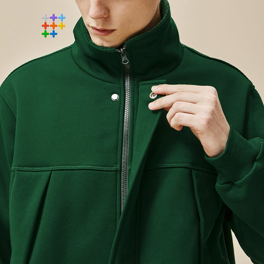 Abrigo de Hombre con Cuello de Fleece 400g Premium - Image 5