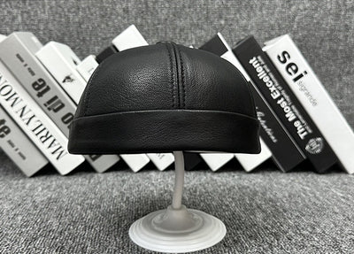 Gorro de Cuero Oveja Abovedado para Otoño e Invierno - Image 15