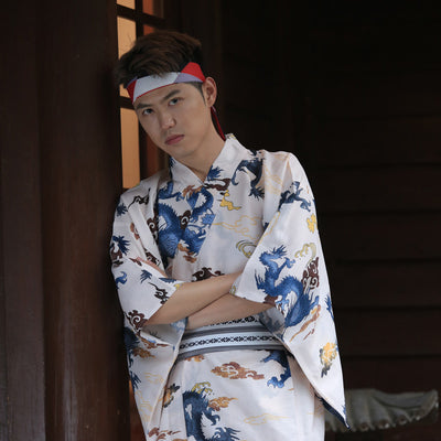 Kimono Japonés Grueso Antiarrugas para Hombre - Image 6