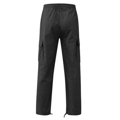 Pantalones Casuales con Múltiples Bolsillos y Cordón Ajustable - Image 77