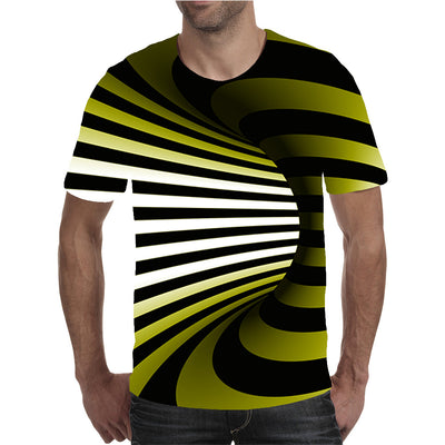 Playera Hombre Estampado Digital 3D Multicolor - Image 10