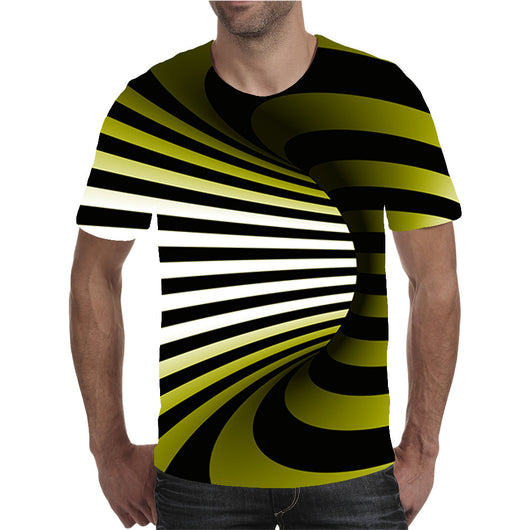 Playera Hombre Estampado Digital 3D Multicolor - Image 10