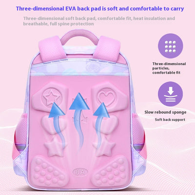 Mochila Escolar Infantil con Protección Dorsal y Gran Capacidad - Image 11