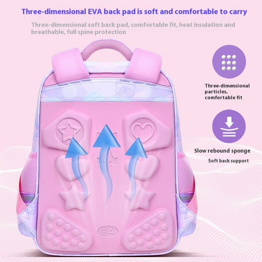 Mochila Escolar Infantil con Protección Dorsal y Gran Capacidad - Image 11