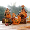 Artesanía de Resina Espantapájaros y Calabaza para Thanksgiving