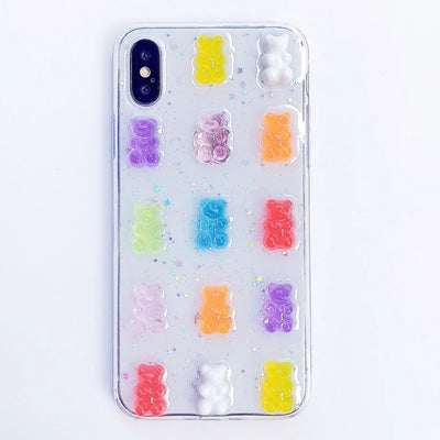 Funda Protectora Ositos Candy para iPhone 7 8 Plus - Carcasa Suave de Epoxi - Image 10