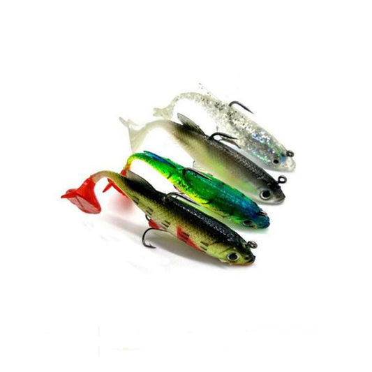 Paquete de 5 Señuelos de Plomo 8CM 14g - Colores Variados