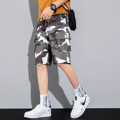 Pantalones Cortos Overol Hombre Estilo Verano - Diseño Suelto Trendy - Image 2