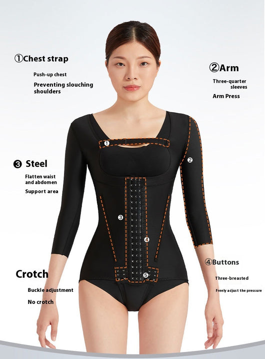 Faja Reductora Integral Post-Liposucción de Cintura y Abdomen - Image 13