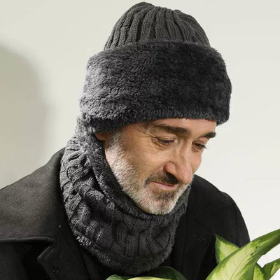 Gorro de Lana Gruesa para Hombre - Tejido Cálido y Resistente - Image 8