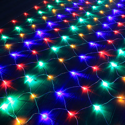Luces Cascada Navideñas con Energía Solar - Image 10