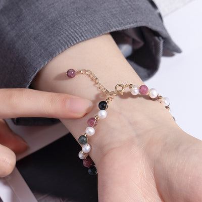 Pulsera de Círculo Amor Hecha a Mano para Novia - Image 4