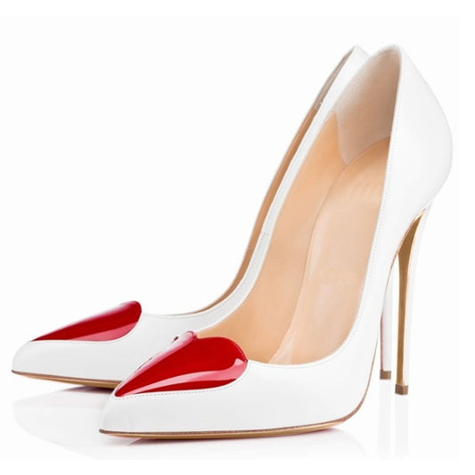 Zapatos de Tacón Stiletto Rojo Pasión - Bombas Puntiagudas Elegantes - Image 2