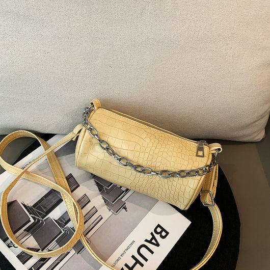 Bolsa Mensajera Cilíndrica de Un Solo Hombro - Image 4