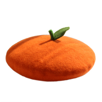 Boina de Lana Estilo Pintor Juego Familiar - Naranja - Image 18