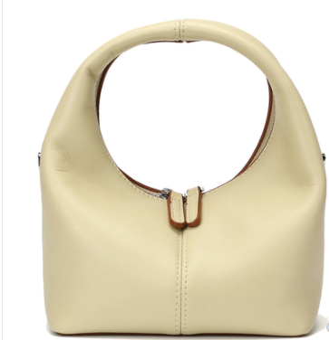 Bolso Bandolera Cuero Genuino Diseño Francés Minimalista para Mujer - Image 5
