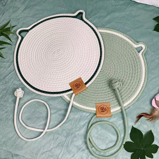 Nido de Ratán para Gatos Resistente sin Pelusa