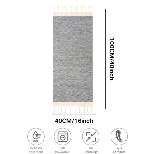 Toalla Absorbente de Algodón Grueso Secado Rápido - Image 2
