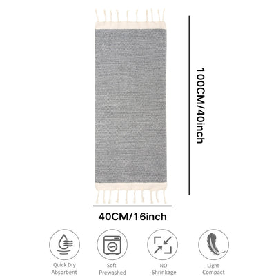 Toalla Absorbente de Algodón Grueso Secado Rápido - Image 2