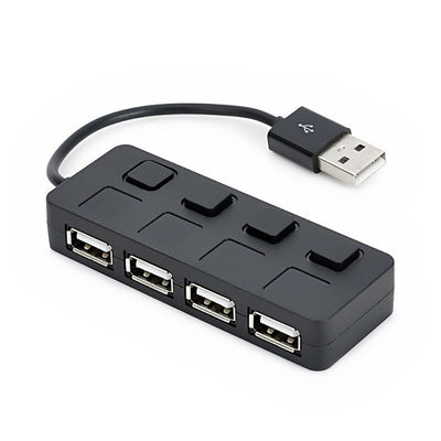 Hub USB 2.0 Multiplicador de 4 Puertos con Botón - Image 11