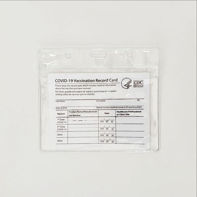 Portacédulas Vertical Transparente en PVC - Image 2