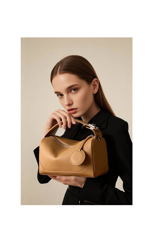 Bolso Crossbody de Cuero Genuino para Mujer - Portátil y Elegante - Image 20